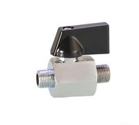 Robinets à boisseau sphérique en laiton sans effort conçus pour gérer efficacement le débit de fluide (DN6)