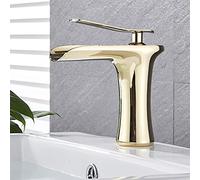 Robinets de bassin Waterfall Waterfall Roard Rocule Single Handle Single Hole Trou Cold et Hot Water Basin Basin Robinet mélangeur LWX