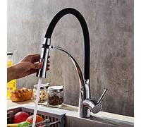 Robinets De Cuisine Avec Design En Caoutchouc Robinet Mitigeur En Chrome Pour Grue Montée Sur Le Pont Pour Mitigeur De Cuisine Grifo Cocina