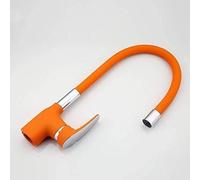 Robinets De Cuisine Nez De Gel De Silice Orange Dans Toutes Les Directions Robinet De Cuisine Mélangeur D'eau Froide Et Chaude