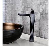Robinets de cuisine robinet de bassin grand/Chrome de salle de bain en laiton de bassin de bassin à trou simple robinet de bassin de fonction froide et chaude LWX