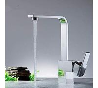 Robinets de cuisine robinet mélangeur en laiton froid et chaud monotrou