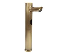 Robinets de Salle de Bain à Capteur Automatique Sans Contact Mains Libres pour Lavabo, Robinet Mélangeur Automatique Économie d'Eau et Installation Facile