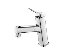 Robinets de salle de bain en laiton Robinets d'intervention Robinets d'évier Robinet de bateau de toilette Robinet mélangeur d'eau chaude et froide Robinet avec pulvérisateurs à tirer vers le bas