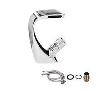 Robinets de salle de bain G1 / 2 Filet élégant Type d'évier Tap d'eau avec un tuyau de cuivre pour la salle de bain Hôtel Habit