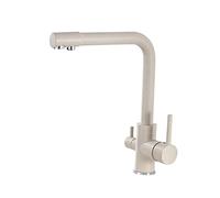 Robinets d'évier de Cuisine Robinets de Douche combinée de Salle de Bains de Style européen Antique Tout en Bronze Robinet Chaud et Froid Eau mélangée à Main Prenez Un Costume de Douche Rotation