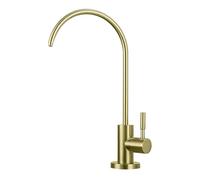 Robinets d'évier de la Cuisine du Robinet pour Le purificateur d'eau sous-Contour 1/4, Or brossé