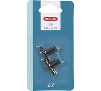 Robinets pour tuyau à air d’aquarium Zolux (x2) Noir TU