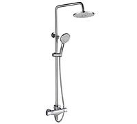 Robinets Système de douche avec une douche de salle de bain chaude et froide Salle de bain Douche à douche multifonction Ensemble de robinets de douche avec pomme de douche, douche à main, robinet de