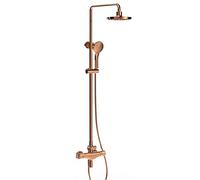 Robinets Système de douche avec une douche de salle de bain chaude et froide Salle de bain Douche à douche multifonction Ensemble de robinets de douche avec pomme de douche, douche à main, robinet de