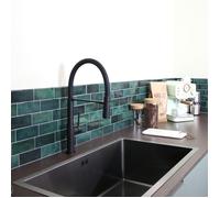 Essebagno Magneto mitigeur évier à douchette mobile noir mat