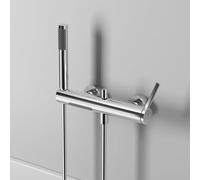 Robinetterie de bain-douche cascade + kit de douche Robinetterie murale chromée Pommeau de douche et flexible pour robinetterie de bain interesting