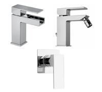ROBINETTERIE DE BAIN LAVABO ET BIDET À CASCADE, BIDET ET ENCASTREMENT DOUCHE INFINITY