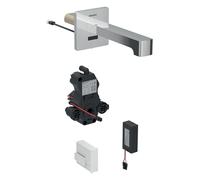 Geberit Robinetterie lavabo Brenta 116.274.21.1 – saillie 170 mm, mitigeur à piles, chromé brillant