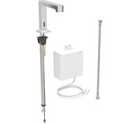 Robinetterie de lavabo Geberit Brenta, saillie 195mm, sans mélangeur, alimentation au réseau, avec boîtier de fonction AP, 116171211, Couleur: chromé brillant - CM