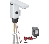Robinetterie de lavabo Geberit type 186 alimentation sur secteur Chromé brilla - GEBERIT 116.156.21.1