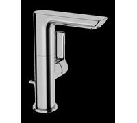 Hansa – Mitigeur lavabo Hansaligna 55302203, commande latérale, avec vidage, chromé, saillie 116 mm