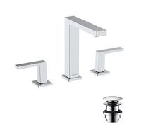 Hansgrohe Mitigeur lavabo 3 trous Tecturis E 150 mm avec vidage Push-Open chrome 73030000