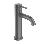 Robinetterie de lavabo hansgrohe Tecturis S 110 CoolStart, EcoSmart+, sans garniture de vidage, portée 116 mm, 73312340, Couleur: Chrome noir brossé
