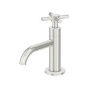 Steinberg - Robinet lavabo Série 250 2502500BN eau froide sans vidage saillie 100 mm Nickel brossé