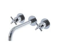 Robinetterie de lavabo Steinberg Série 250, kit complet, 3 trous, corps encastré inclus, portée 245 mm, 2501916, Couleur: chrome
