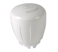 Robinetterie radiateur - GIACOMINI - R450TL - Tête manuelle - Laiton - Blanc