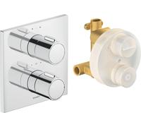 Duravit Universal Mitigeur thermostatique, pour bain & douche, TH4200007010,