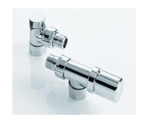 Robinetterie thermostatisable coudé Kit A chromé - ACOVA 991358