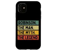 Robinson The Man The Myth The Legend Funny Personnalisé Coque pour iPhone 11