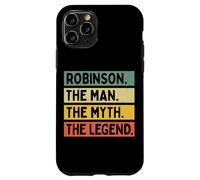 Robinson The Man The Myth The Legend Funny Personnalisé Coque pour iPhone 11 Pro