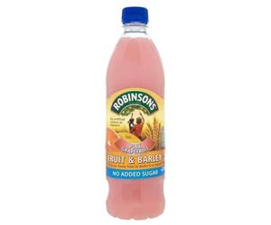 Robinsons - Pink Grapefruit Fruit & Barley No Added Sugar 1 Litre