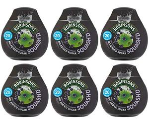 Robinsons Squash'D Pomme et cassis sans sucre ajouté 66 ml (lot de 6 x 66 ml)