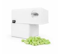 Robito Vaina Baby 2026 | Machine électrique pour décortiquer de petits haricots - Démarrage à un bouton | Râper rapidement | Lames et rouleaux autonomes, blanc, plastique (petits grains)