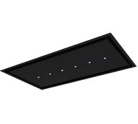 ROBLIN Hotte de plafond Aqua 120 cm, noir mat, 820 m3/h, Télécommande