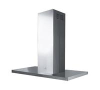 ROBLIN Hotte decorative ilot 6051235 Atrium 90 cm Inox sans moteur