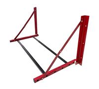 ROBLOCK Support mural pliable pour rangement de roues de pneus (81,3 à 121,9 cm) x 55,9 x 55,9 cm, rouge