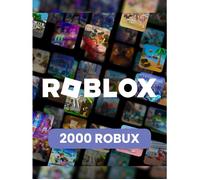 Roblox Gift Card 2000 Robux (PC LOBAL - Livraison instantanée par email