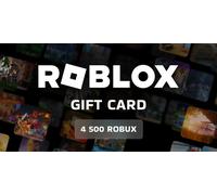 Roblox Gift Card 4500 Robux