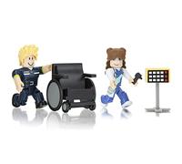 Roblox ROB0635 Action Collection : Pack de Jeu Brookhaven : Hôpital St. Luke [Comprend Un Article virtuel Exclusif], Multicolore, 2,54 x 1,27 x 7,62 cm
