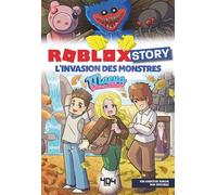 Roblox Story - Tome 02 L'invasion des monstres - Maeva Games Video - 404 Editions - broché - Roman junior