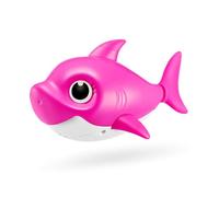 ROBO ALIVE Jouet de Bain Bébé Requin à Piles pour Chanter et Nager par ZURU (Rose Mommy Shark)