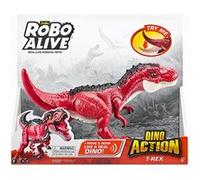 Robo Alive Dino Actionrex - ZURU - 7171 - Multicolore - Jouet enfant réaliste avec son de dino ROAR-some