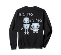 Robo Boy For Lil Bro Big Bro - Art assorti au dos Sweatshirt