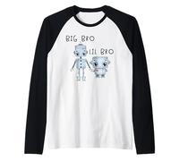 Robo Boy pour Lil Bro Big Bro Matching Brother Dude Robotics Manche Raglan