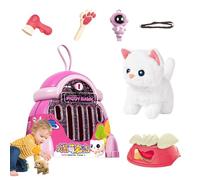 Robô de Peluche interatif | Animal élétronique réaliste Qui Marche | Brinquedo Robô interatif, pour, Filles, Famille, Amis, Jeunes Adolescents, Anniversaires, Noël, Jours fériés