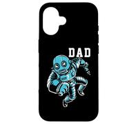 Robo Family Robo Dad Mom Big Sis Lil Sis Bro Art sur le dos Coque pour iPhone 16