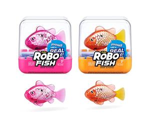 Robo Fish Series 3 Poisson Nageur robotique (Rose et Orange)