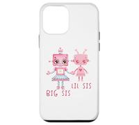 Robo Girl Robot Sister Robotic Lil Sis Big Sis Match Frère et sœur Coque pour iPhone 12 mini