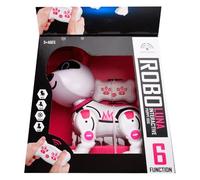 Robo Luna Chien robot interactif avec yeux LED et télécommande