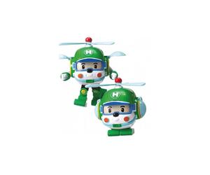 Robocar Héli - Véhicule Transformable 2 en 1 avec Figurine Articulée